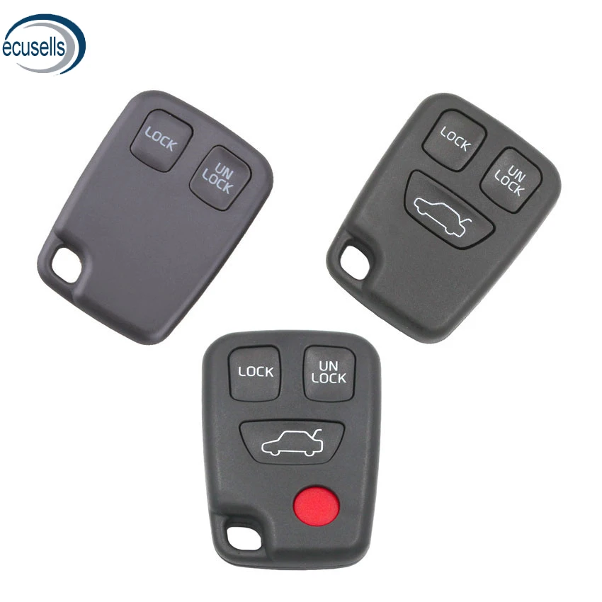 2/3/3 + 1/4 кнопки сменный чехол для Volvo S40 S60 S70 S80 S90 V40 V70 удаленный ключ корпус пустой