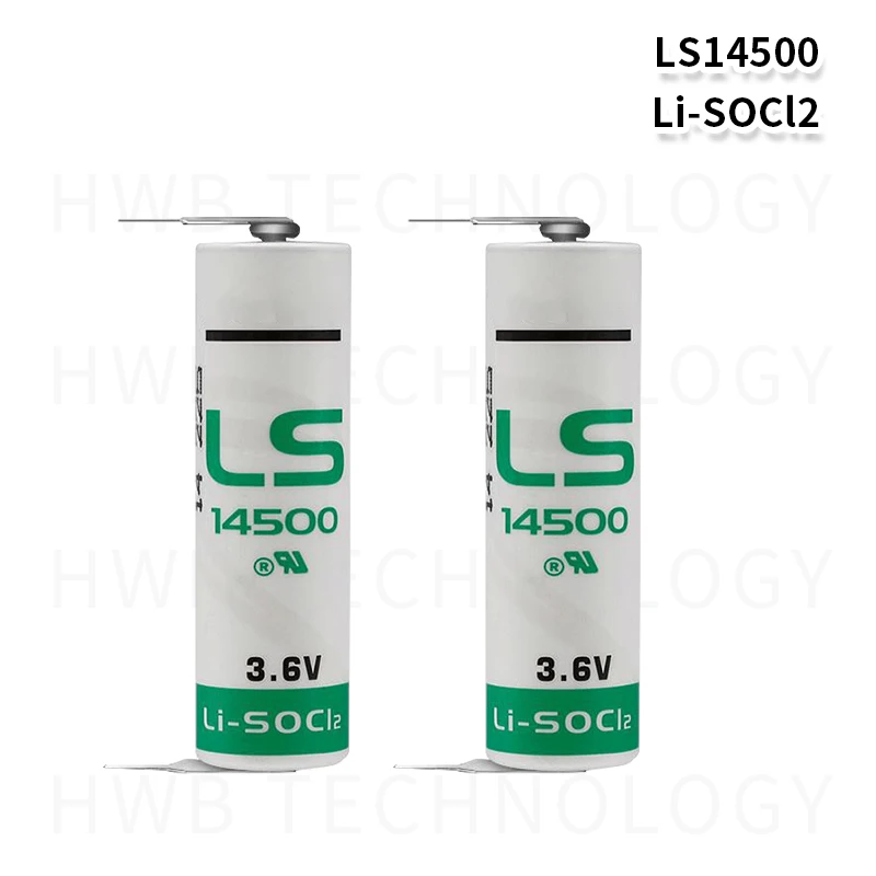 2 шт., новинка,, для Saft LS14500 14500 AA 3,6 V PLC, оборудование для промышленной автоматизации, станок с ЧПУ, литиевая батарея с контактами