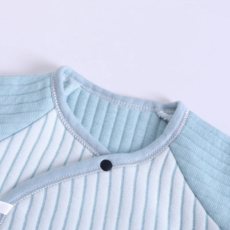 Хлопковый для новорожденных комбинезон маленьких мальчиков и девочек весенние