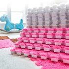 1 шт. 30*30 см плиточный ковер для спальни домашний блочный пазл матовый DIY EVA пенопластовый напольный коврик татами ворсинки из длинных волос ворсистые плюшевые коврики