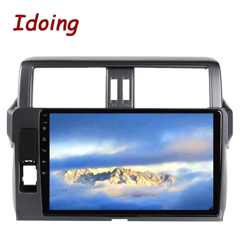Автомагнитола Idoing 10 2 дюймов Android Мультимедийный проигрыватель с GPS для Toyota LAND CRUISER