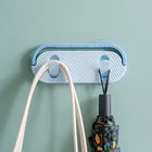 Многофункциональная настенная стойка для обуви, пластиковый держатель для обуви, органайзер для хранения, дверные вешалки для обуви