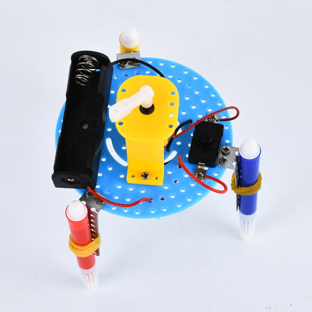 Креативный набор для самостоятельной сборки электрического плоттера модель