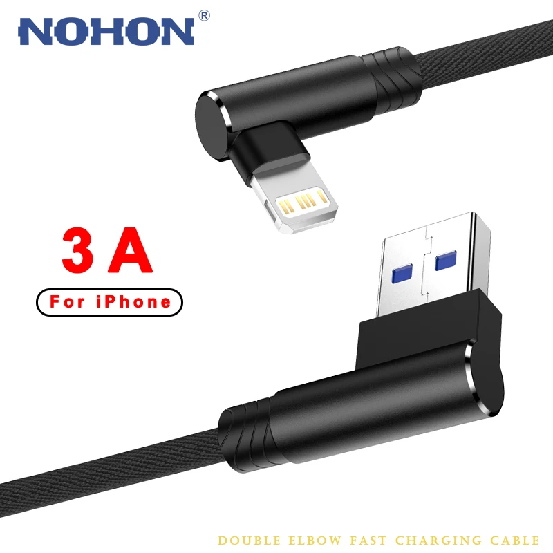 USB-кабель для зарядки iPhone 13 12 11 Pro Xs Max X XR 7 8 Plus iPad 3A | Мобильные телефоны и аксессуары