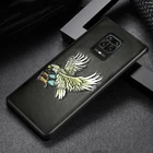 Чехол из натуральной кожи с 3D тиснением для Redmi Note 9 Pro 9S Note 8 Pro 8T 7 5, чехол для Xiaomi Poco X3 NFC M3 Mi 10 8 9 9T 10T Pro A3 Xiaomi 10T Lite Note 10 Lite 9t pro 11 Poco F2 Pro F1 redmi 9 8 note 7 pro