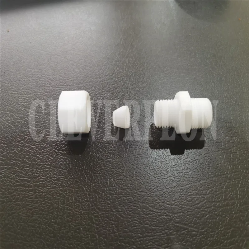 G1/8 end 1/8mm PTFE F4 одинарный наконечник трубный фитинг | Канцтовары для офиса и дома