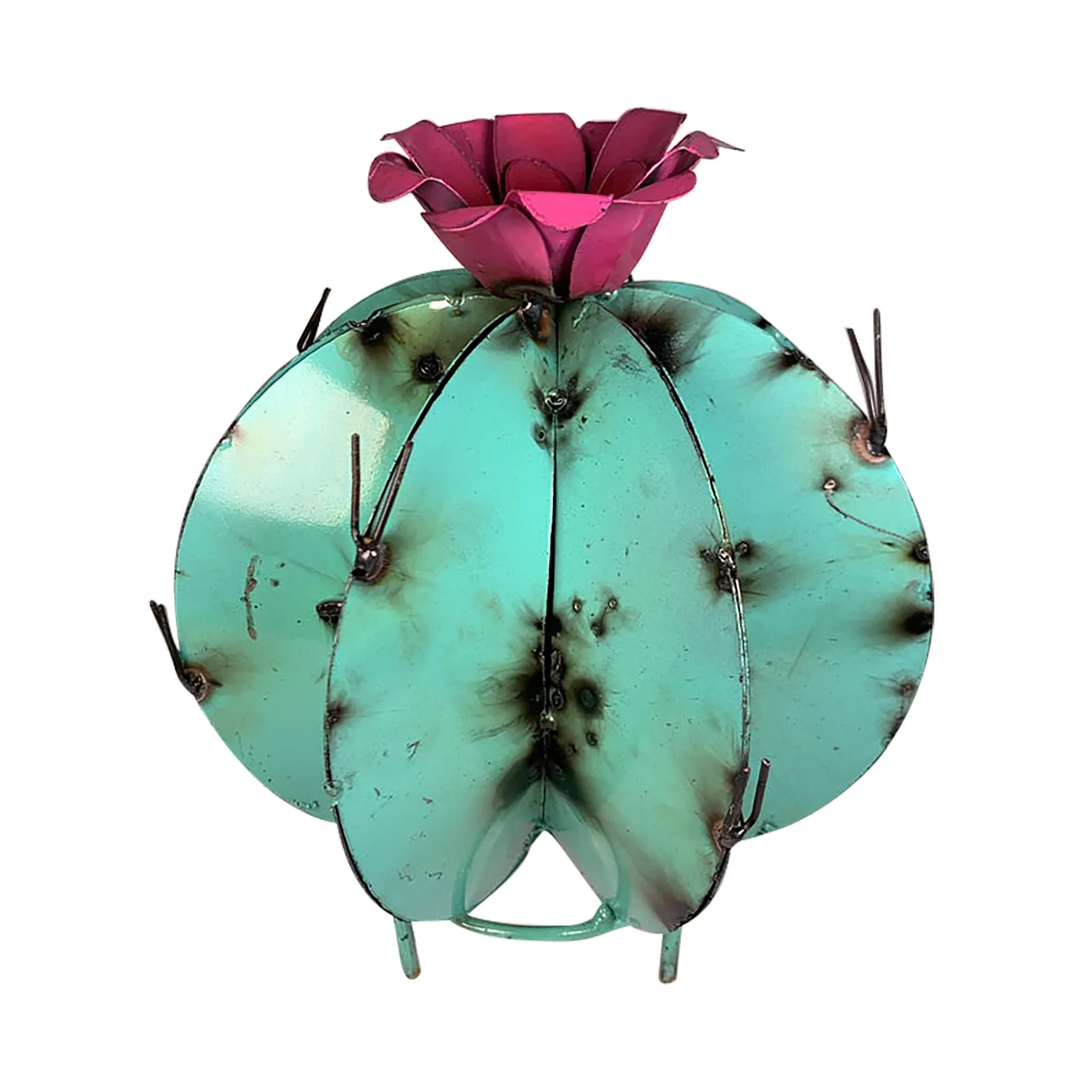 

Creative Cactus Mexican Metal Art Metal Cactus Sculpture Garden Yard Sculpture Home Decor Outdoor Garden Decoration Yard Art