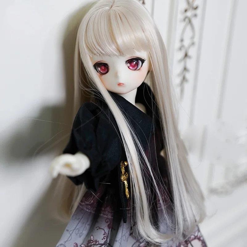 1/3 1/4 1/6 парик для шарнирной куклы высокотемпературный длинный модный | Игрушки и