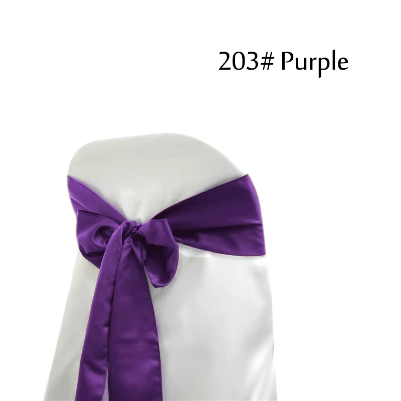 100 шт. розовые румяна свадебное украшение атласное кресло с поясом бантами