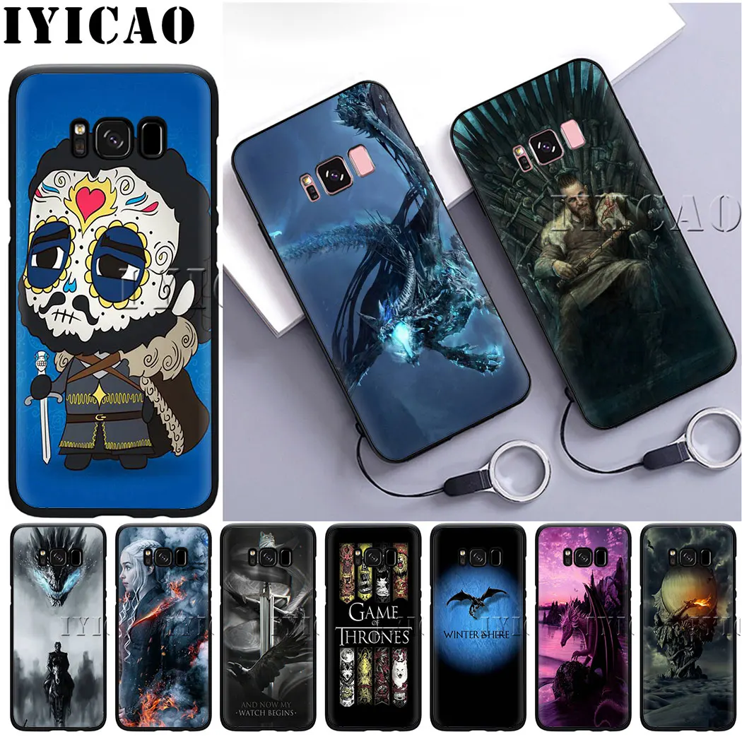 IYICAO Игра престолов Daenerys Мягкий силиконовый чехол для samsung A3 A5 A6 Plus A7 A8 A9 J6