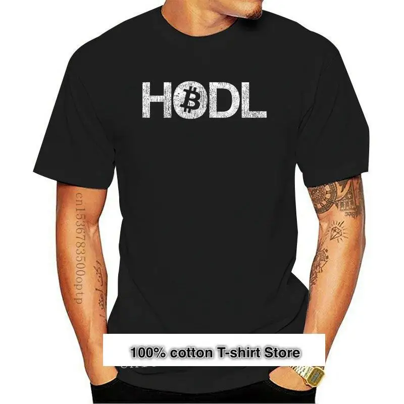 

Camiseta de moda para HODL, camisa de Bitcoin, nueva de verano, 2019