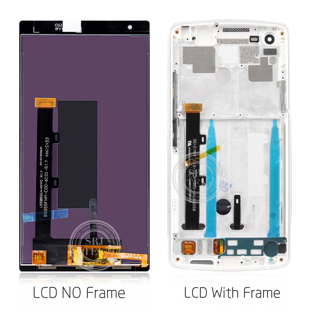 SRJTEK For Lenovo Vibe X3 LCD Screen Touch x3a40 Display Digitizer Lemon X X3C50 X3C70 X3A40 Assembly Replacement | Мобильные