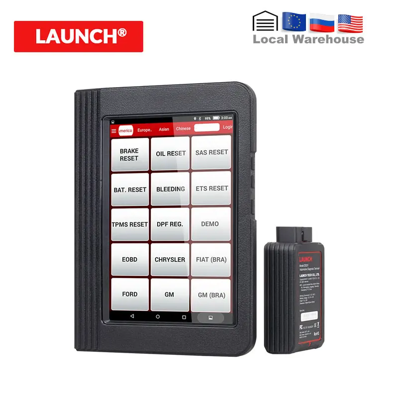 Автомобильный диагностический инструмент 100% Оригинальный LAUNCH X431 V Wifi Bluetooth