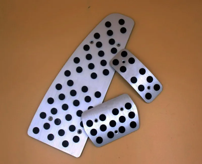 Автомобильные аксессуары из алюминиевого сплава накладки на педали газа для