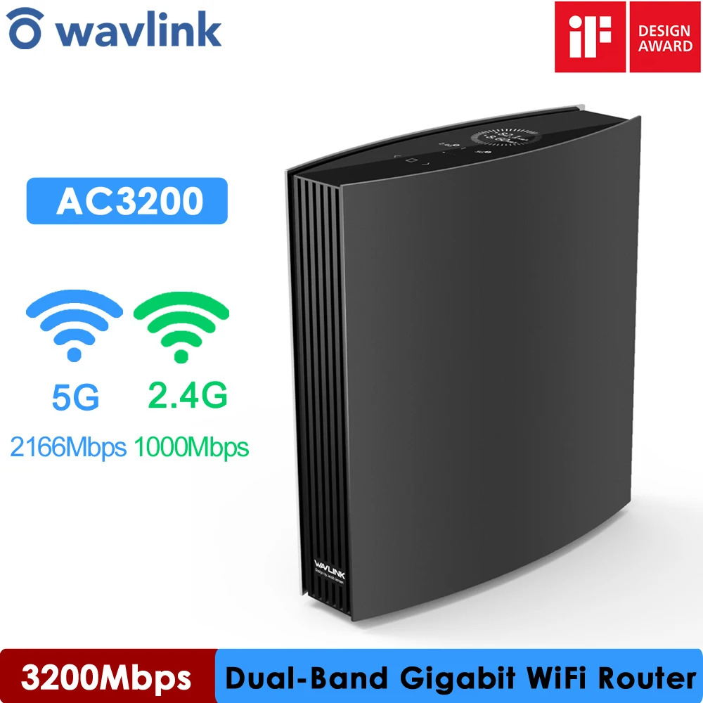Wavlink AC3200 2 4G 5 ГГц гигабитный WIFI роутер Wave2 MU MIMO беспроводной расширитель Wifi