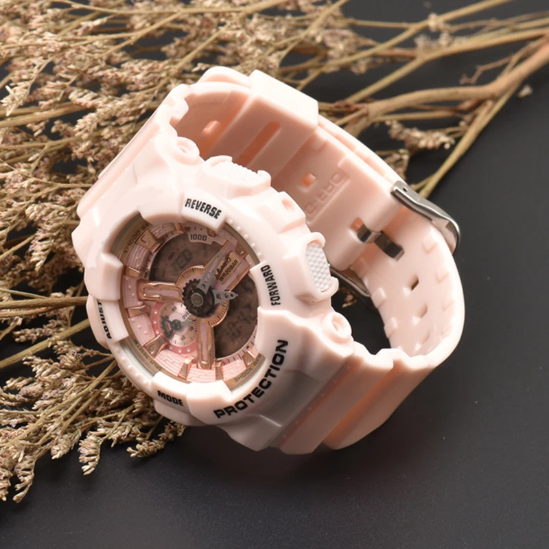 Ремешок для часов из мягкого ТПУ Casio G-shock GMA-S110 S130 ремешок спортивного ремешка