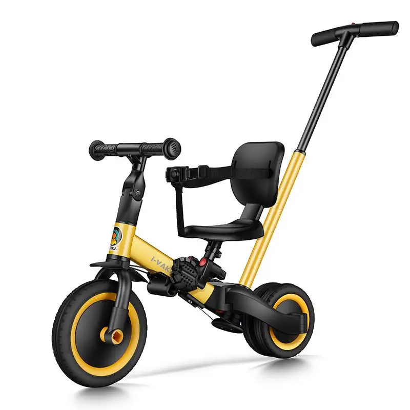 Самокат 3 колеса Регулируемая высота сиденья трехколесный скутер ездить на