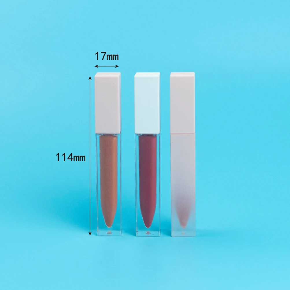

Optional Matte Square Tube Liquid Lipstick Private Label Customized Moisturizing Vegan High Pigmentation Sexy Nude Lip Gloss