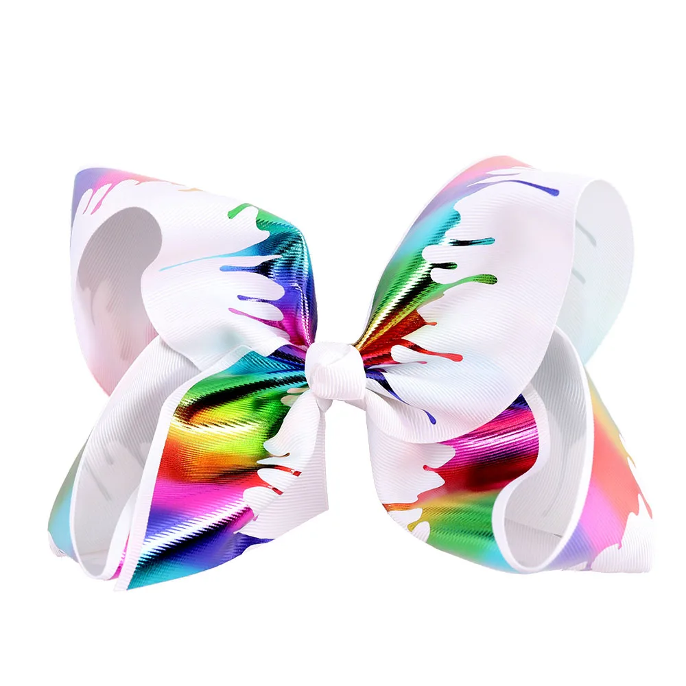 CN 7 &quotбольших металлических воздушных шаров печатных ленты для волос Луки с