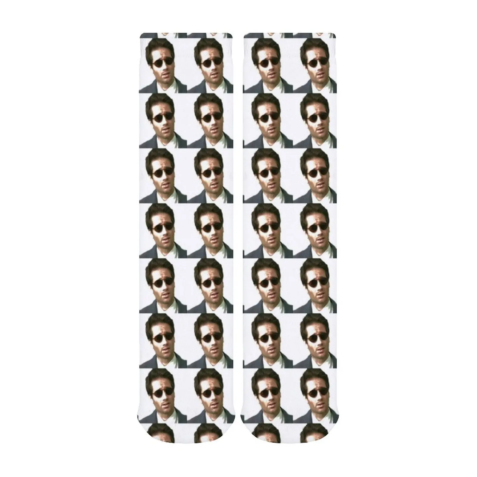 

X Files Socks Ladies Large Chemical Fiber Stockings Pattern Hockey Non Slip Energy Socks