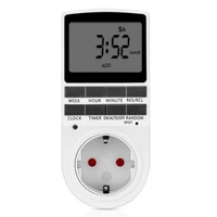 eu electronic digital timer switch us uk us plug kitchen timer socket outlet 230v 7 day 1224 hour programmable timing