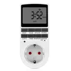 Электронный цифровой таймер с вилкой для США, Великобритании и США, 230 В, 7 дней, 1224 часа