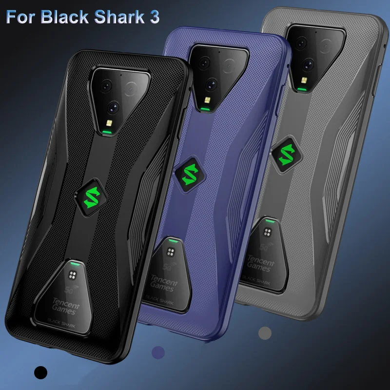 Ударопрочный Мягкий чехол из ТПУ Для Xiaomi mi Black Shark 3 6 67 дюйма для BlackShark с