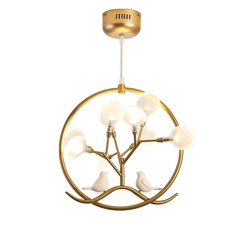 Скандинавская светодиодная Подвесная лампа дизайнерская Люстра для гостиной