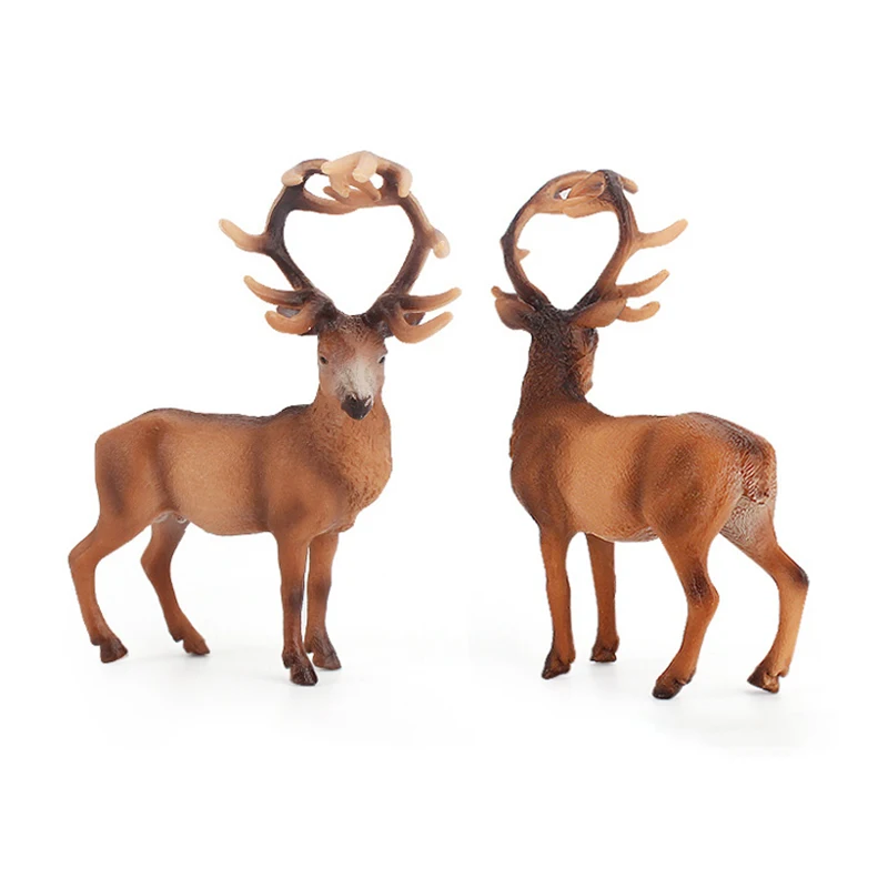 

DIY Wild Jungle Zoo Animal Models Plasti Action Figures Targe Panda Lion Collection Model Doll Educational toy for children Gift