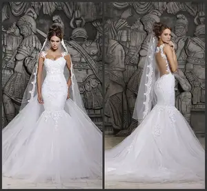 Custom Made 2023 Beautiful Court Train Illusion Transparent Back Beaded Lace Mermaid Spring Wedding Dresses Bridal Gowns Custom Made 2023 Beautiful Court Train Illusion Transparent Back Beaded Lace Mermaid Spring Wedding Dresses Bridal Gowns