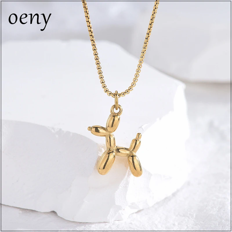 Oeny Европейское и американское ins индивидуальное колье с буквой B из нержавеющей