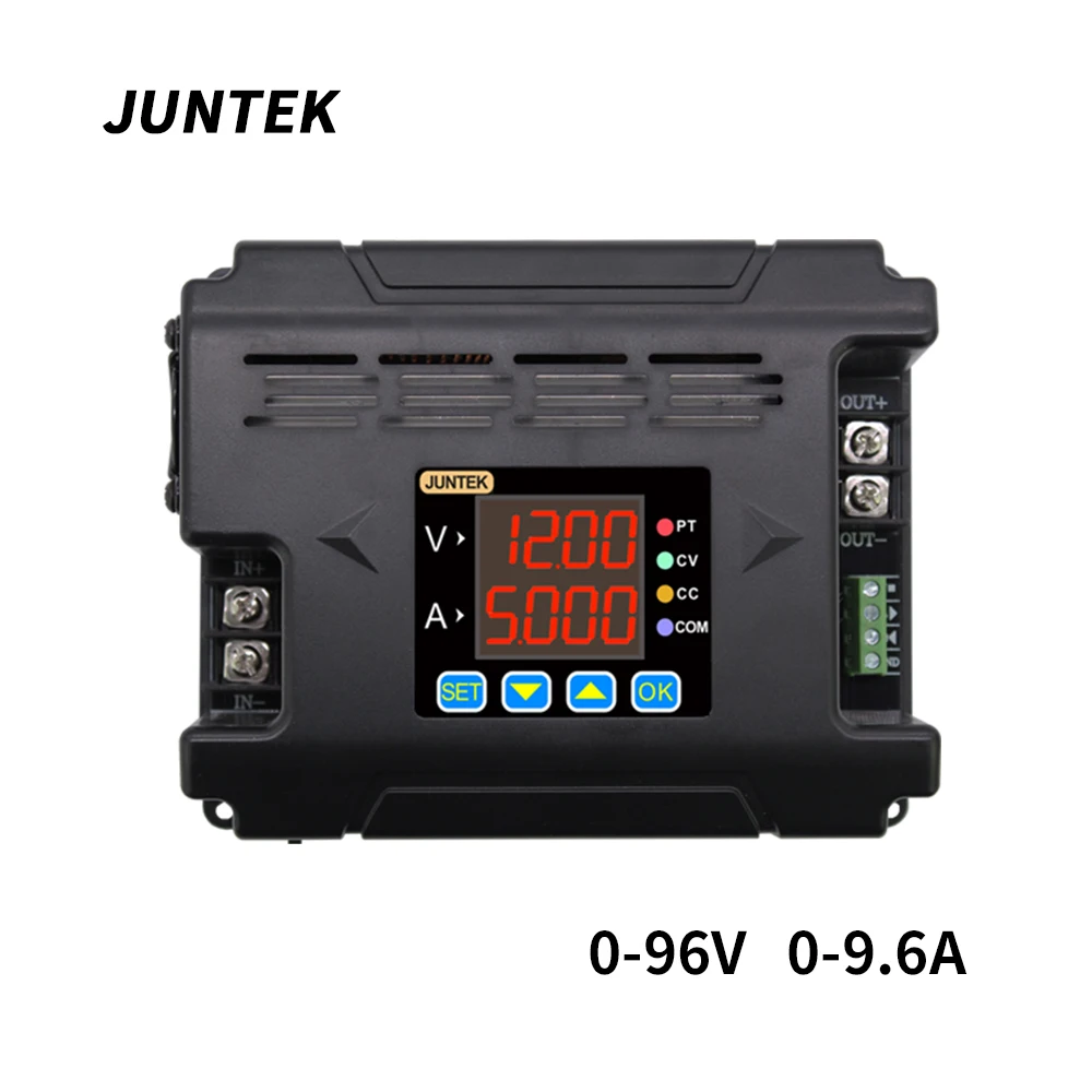 Вольтметр постоянного тока JUNTEK DPH8909 96V9.6A регулятор напряжения источник питания