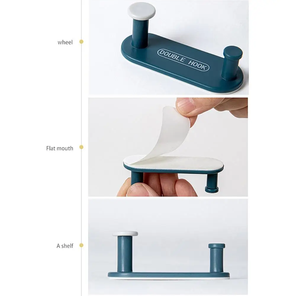 Самоклеящееся водонепроницаемое настенное полотенце для ванной вешалка кухни