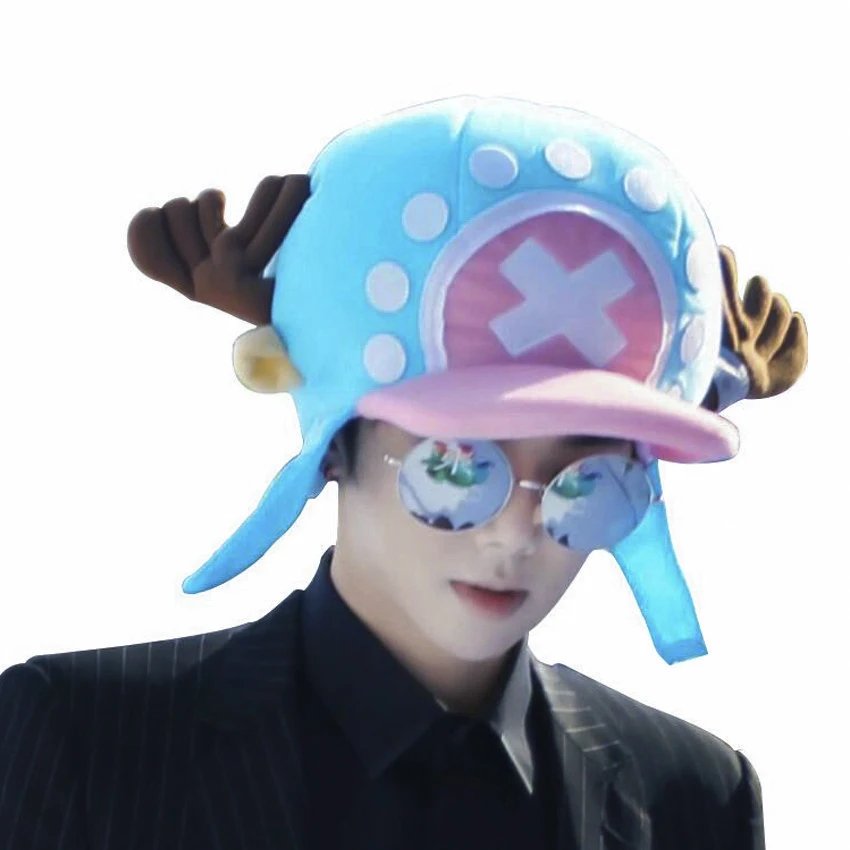 Забавная шапка аниме головные уборы OP 2 года позже ранняя японская мультяшная