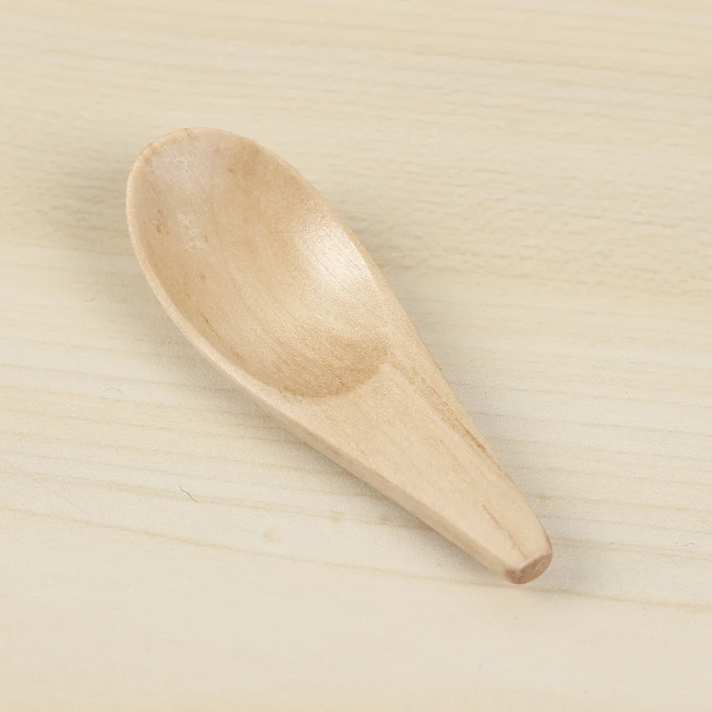 Креативная Маленькая деревянная ложка 7х2 5 см чайная мини для молочного порошка