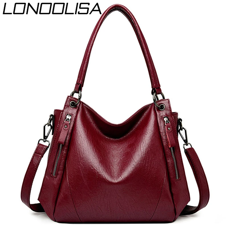 Женские ручные сумки на двойной молнии роскошные из мягкой кожи для женщин