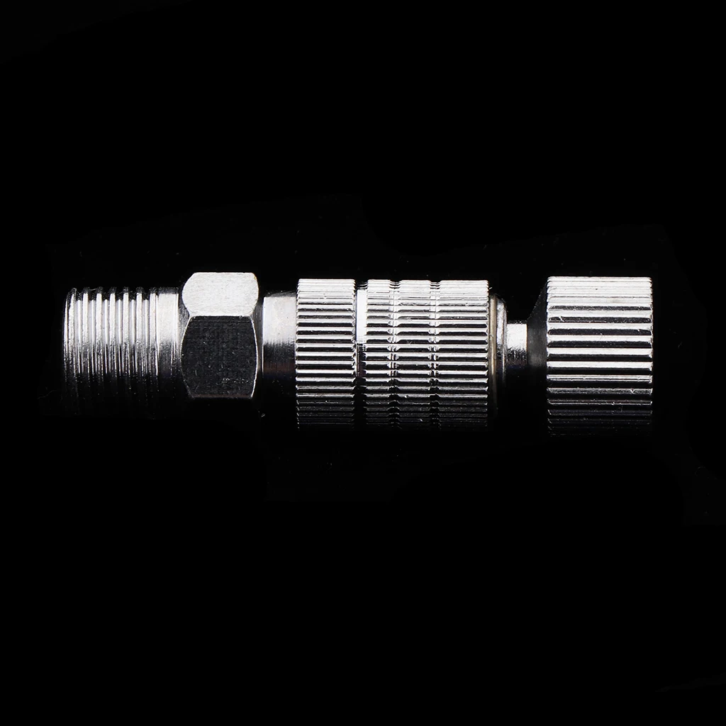 

Professional Airbrush Quick Dis-Connect Air Coupler Threaded Aluminum Tools