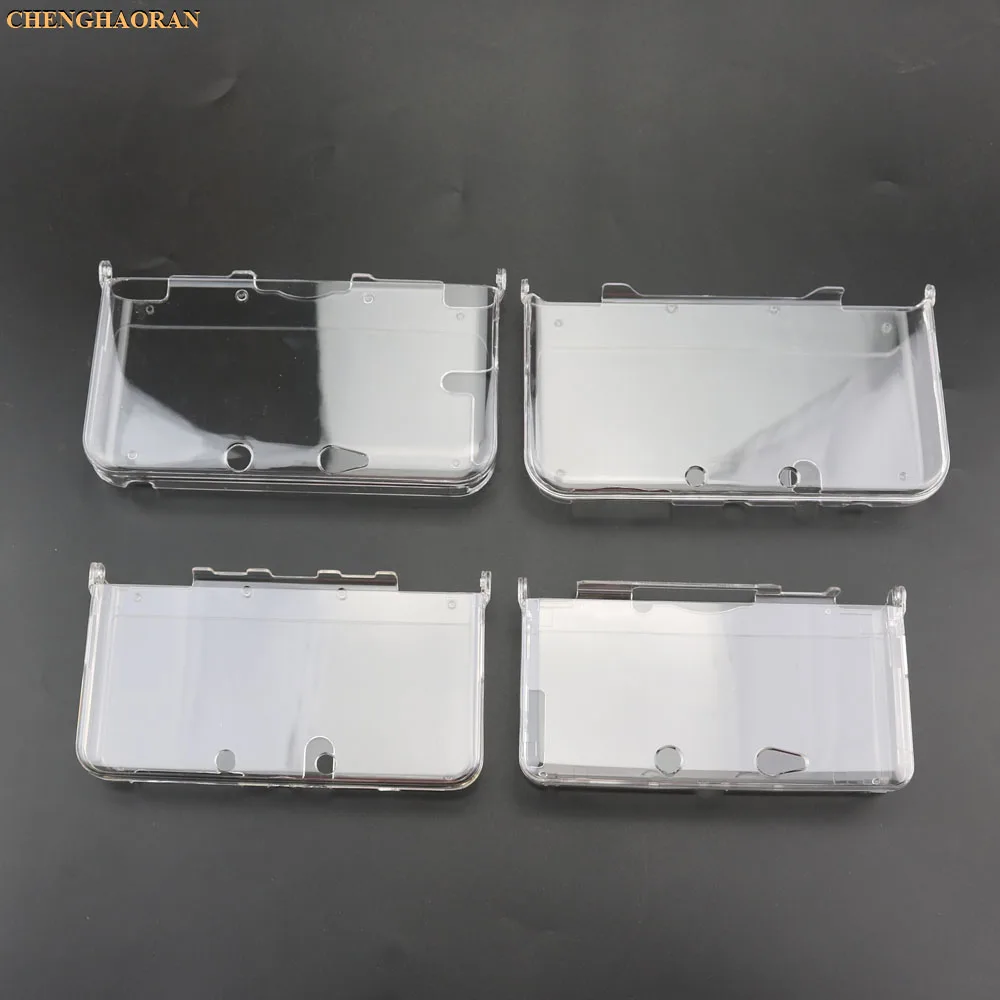 10x Прозрачный жесткий чехол защитный оболочка для Kind new 3DS XL/LL 3dsxl 3dsll кристально
