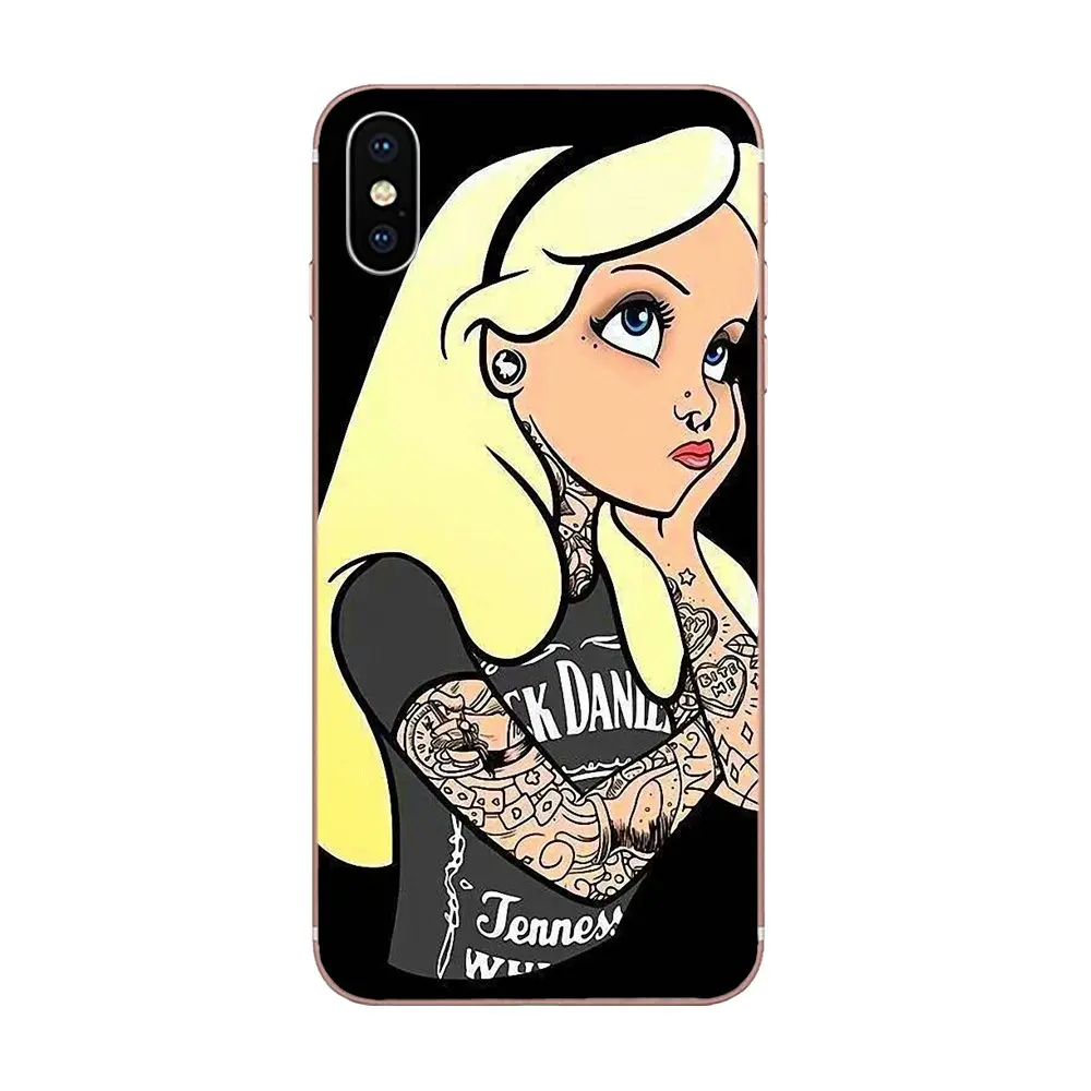Bad Princess татуировка для Apple iPhone 4 4s 5 5C 5S SE 6 6S 7 8 Plus X XS Max XR новый персонализированный