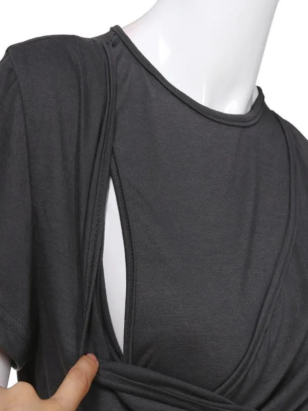 Для грудного вскармливания платья женщин конверт для младенца высокого