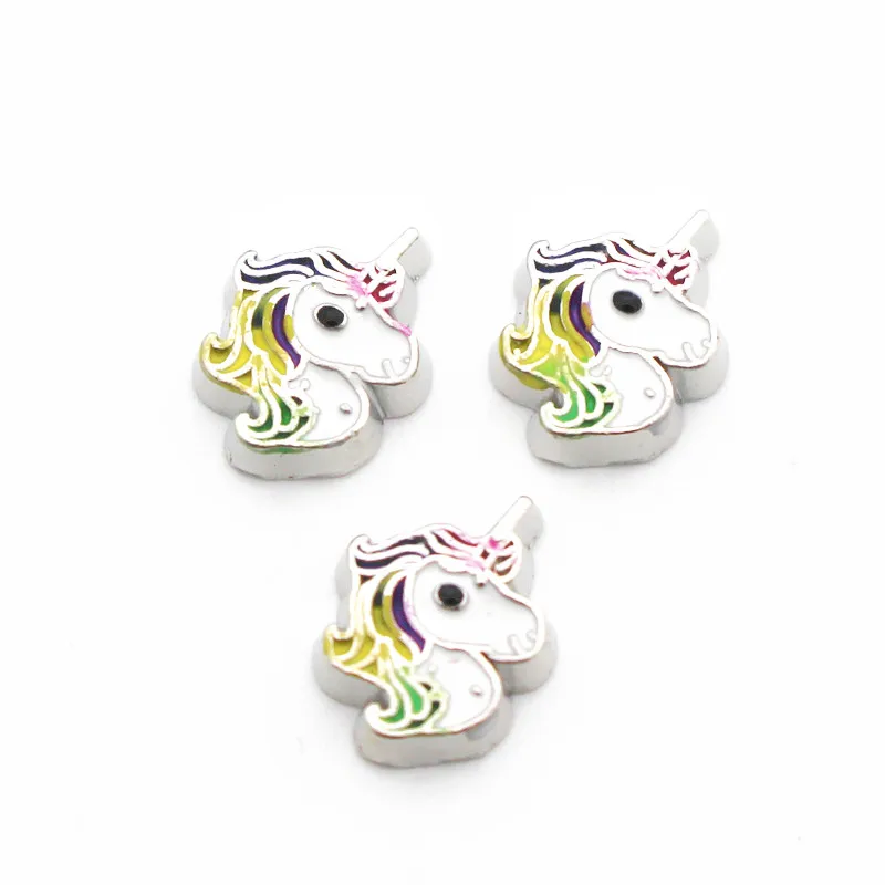 

10pcs/lot crystal Charms horse Floating Charms for Floating Memory pendant charms Lockets DIY Jewelry