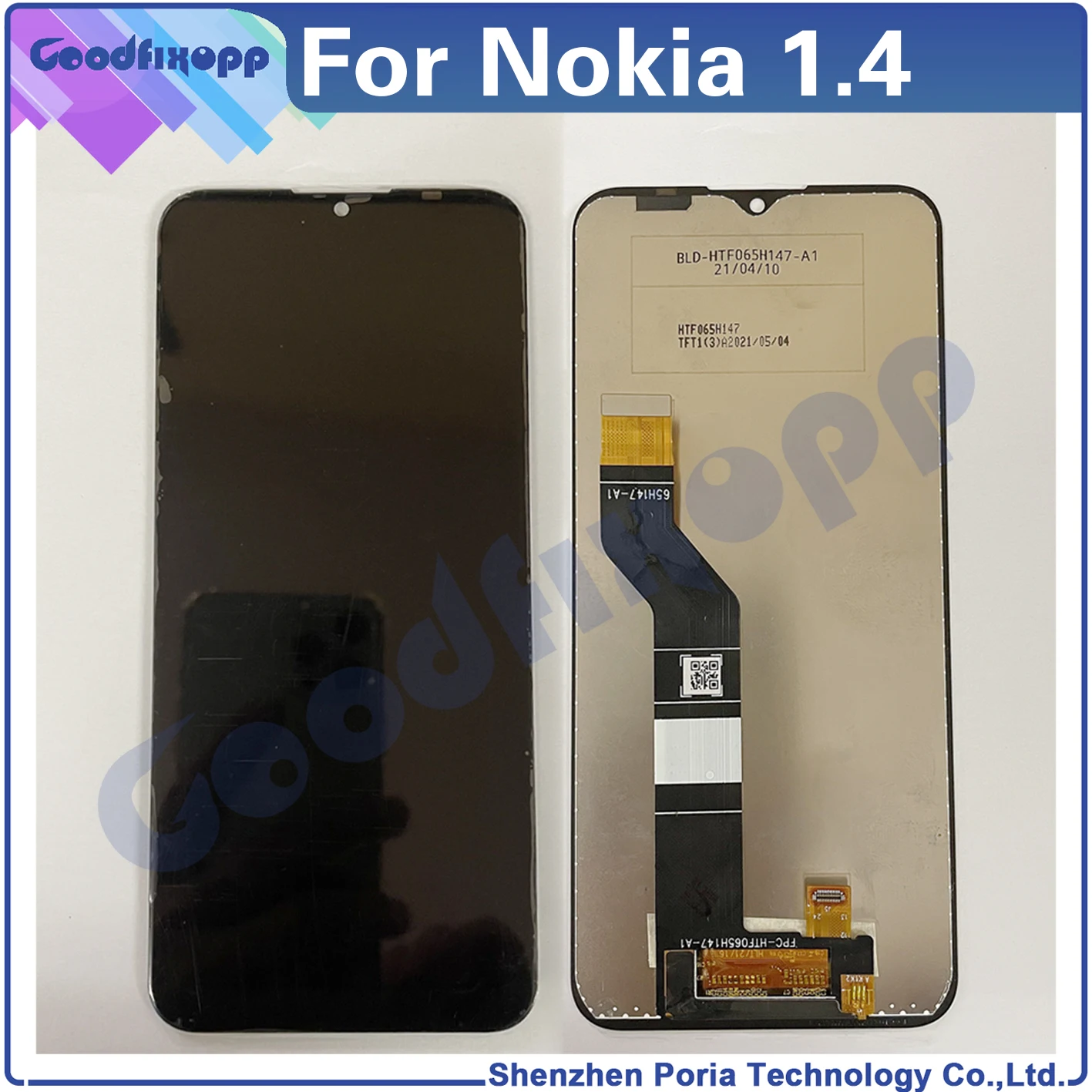 100% протестированный Экран AAA для Nokia 1 4 ЖК-дисплей сенсорный экран дигитайзер в