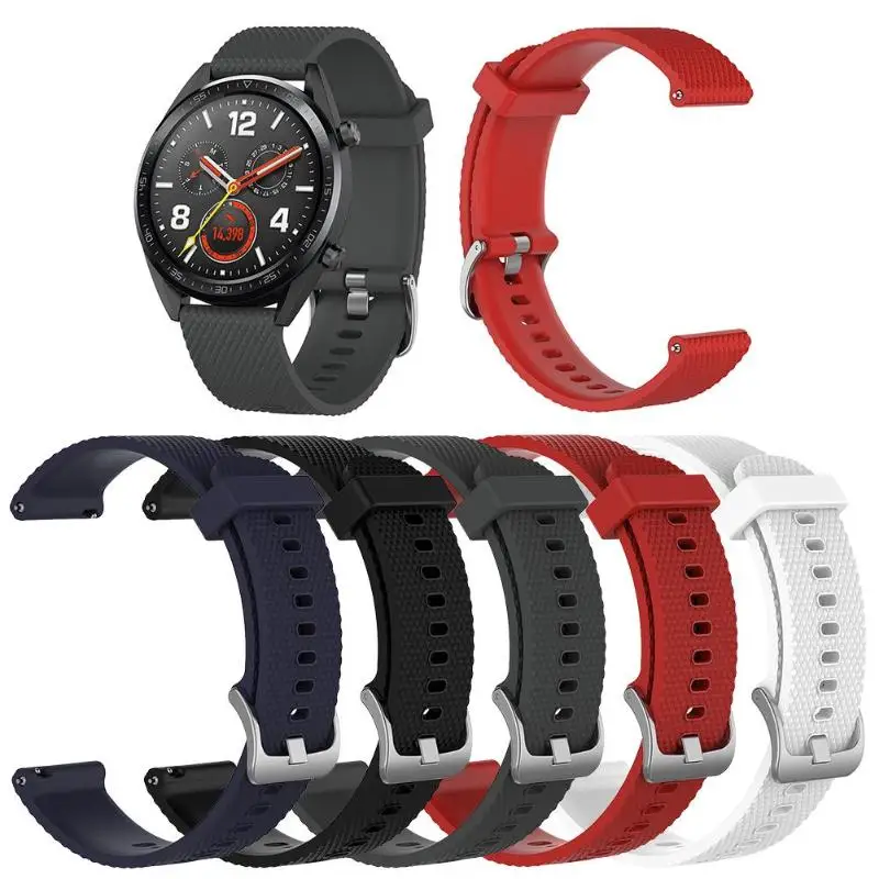 Силиконовый сменный ремешок для часов Honor Watch Magic Huawei GT 2 легкость портативность