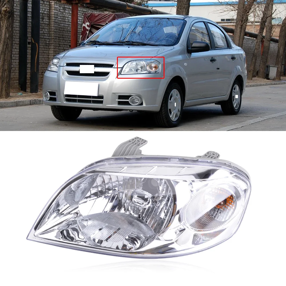 CAPQX для Chevrolet Lova 2006-08 передний бампер, головной светильник, дневной ходовой светильник, DRL, лампа для вождения, налобный светильник в сборе