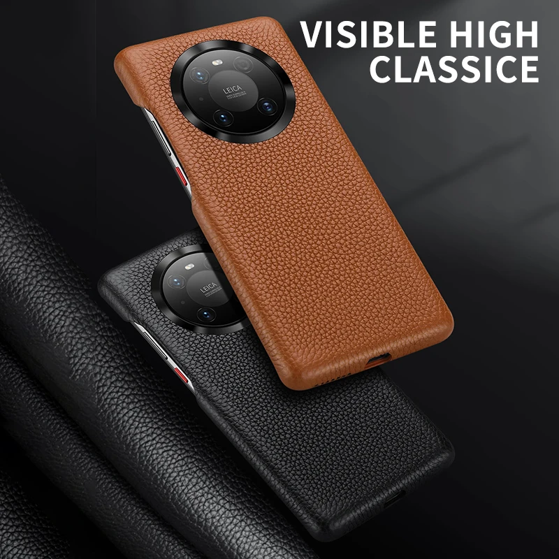 

Luxury Shockproof Camera Lens Protection Leather Mobile Phone Case For Huawei Mate 40 30 Pro Plus Cellphone Cover Fundas Coque