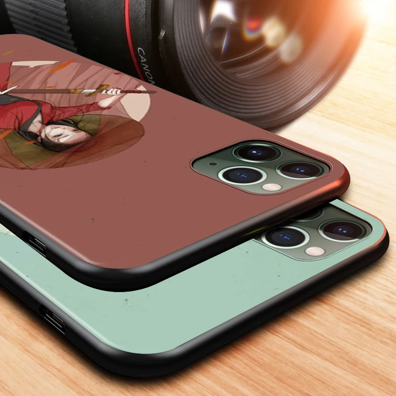 

Black Cover Beauty of Chinese ink painting for Apple iPhone 12 Mini 11 XS Pro Max X XR 8 7 6 6S Plus SE 2020 5 5S Phone Case