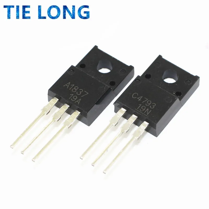 10 шт. 5 пар 2SC4793 TO220 2SA1837 TO-220 C4793 A1837 230 В 1A каждый оригинальный и новый | Электронные