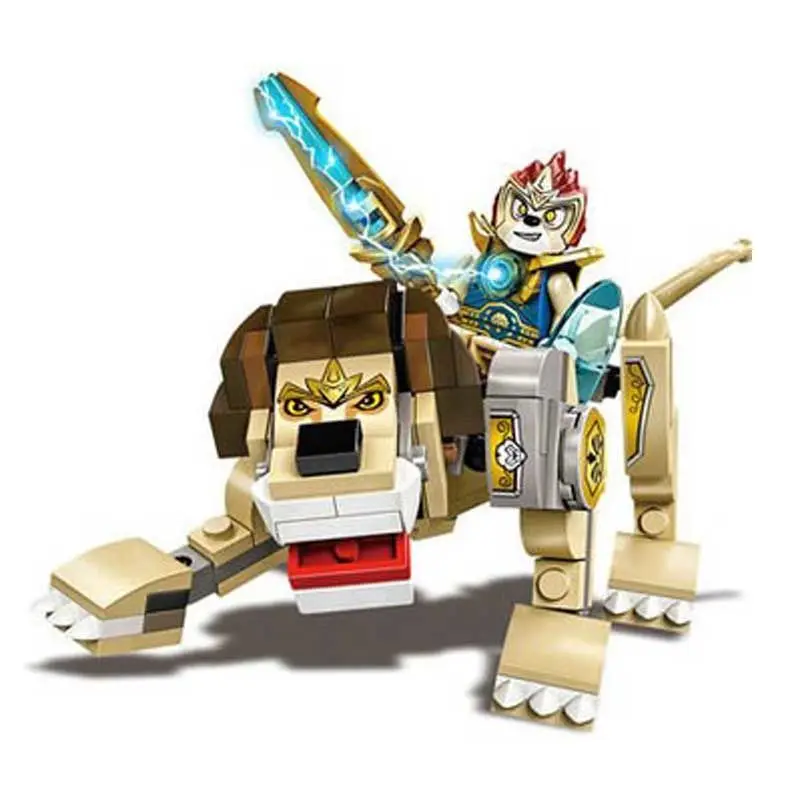 

Qigong legendary animal editon CHIMAED Super Hero Figure Building Block Brick For Children Gift Kid Toy