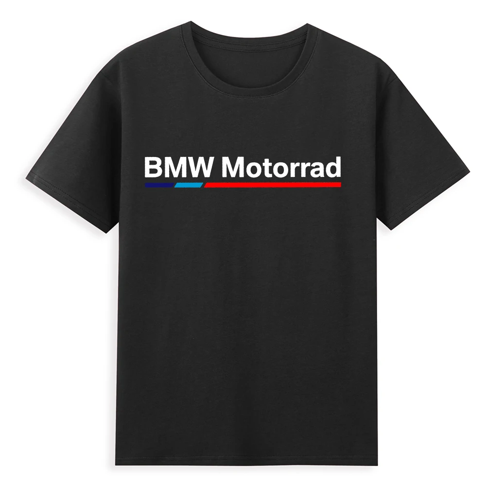 Хит продаж 2021best Мужская футболка для мотоспорта с надписью Motorrad классный топ