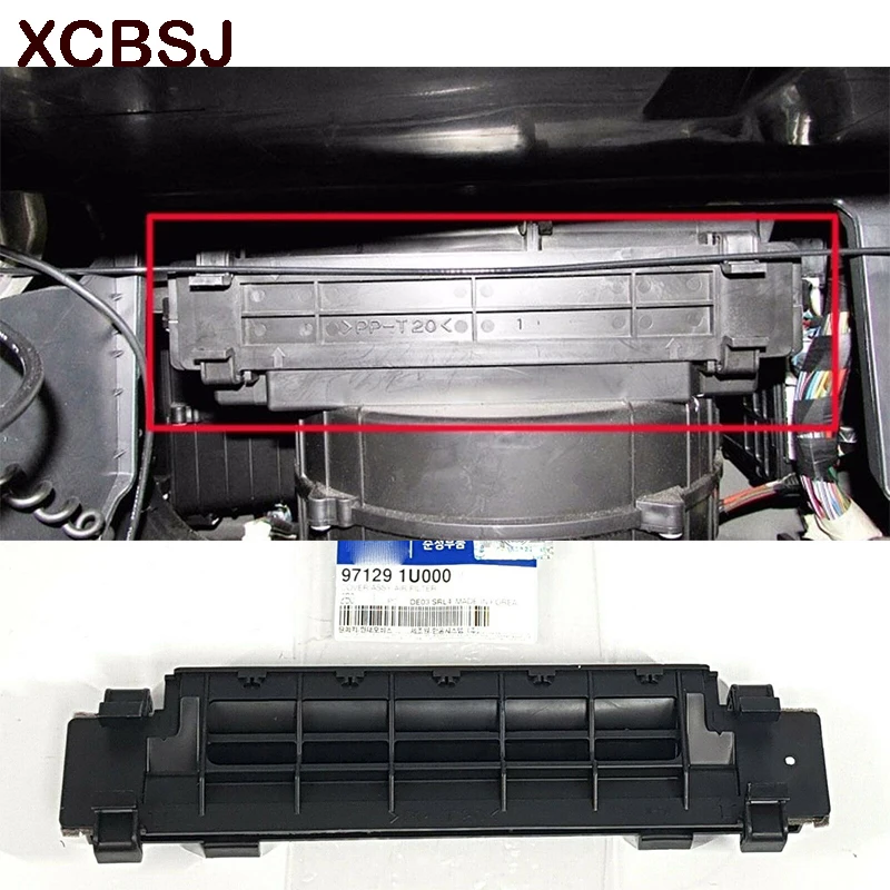 Автомобильный фильтр кондиционера крышка задняя в сборе для Hyundai Santa Fe VERACRUZ IX55 Kia